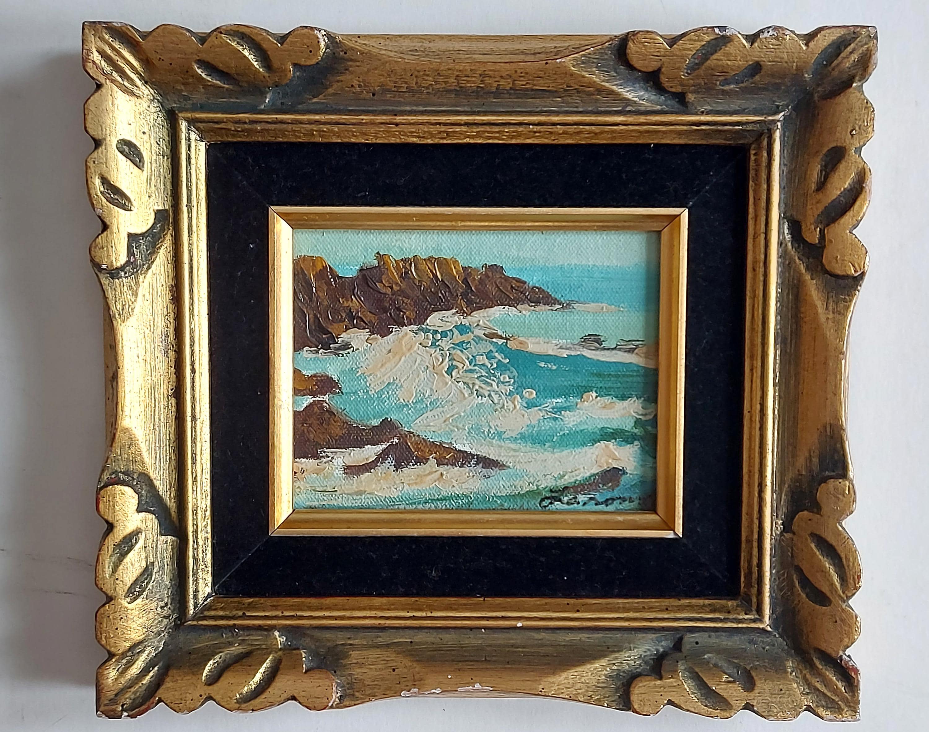 Artex Painting - Etsy Canada