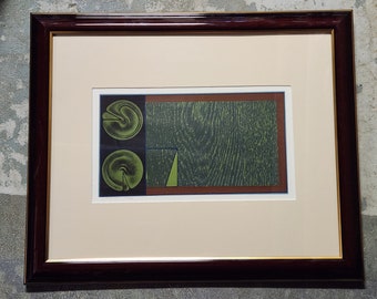 Ltd. Edition Abstract Lithograph Print Signed By Canadian Rudolf Bikkers (1943 - 2023) #5