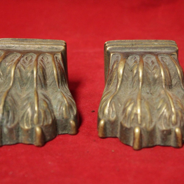 Brass Furniture Feet Etsy