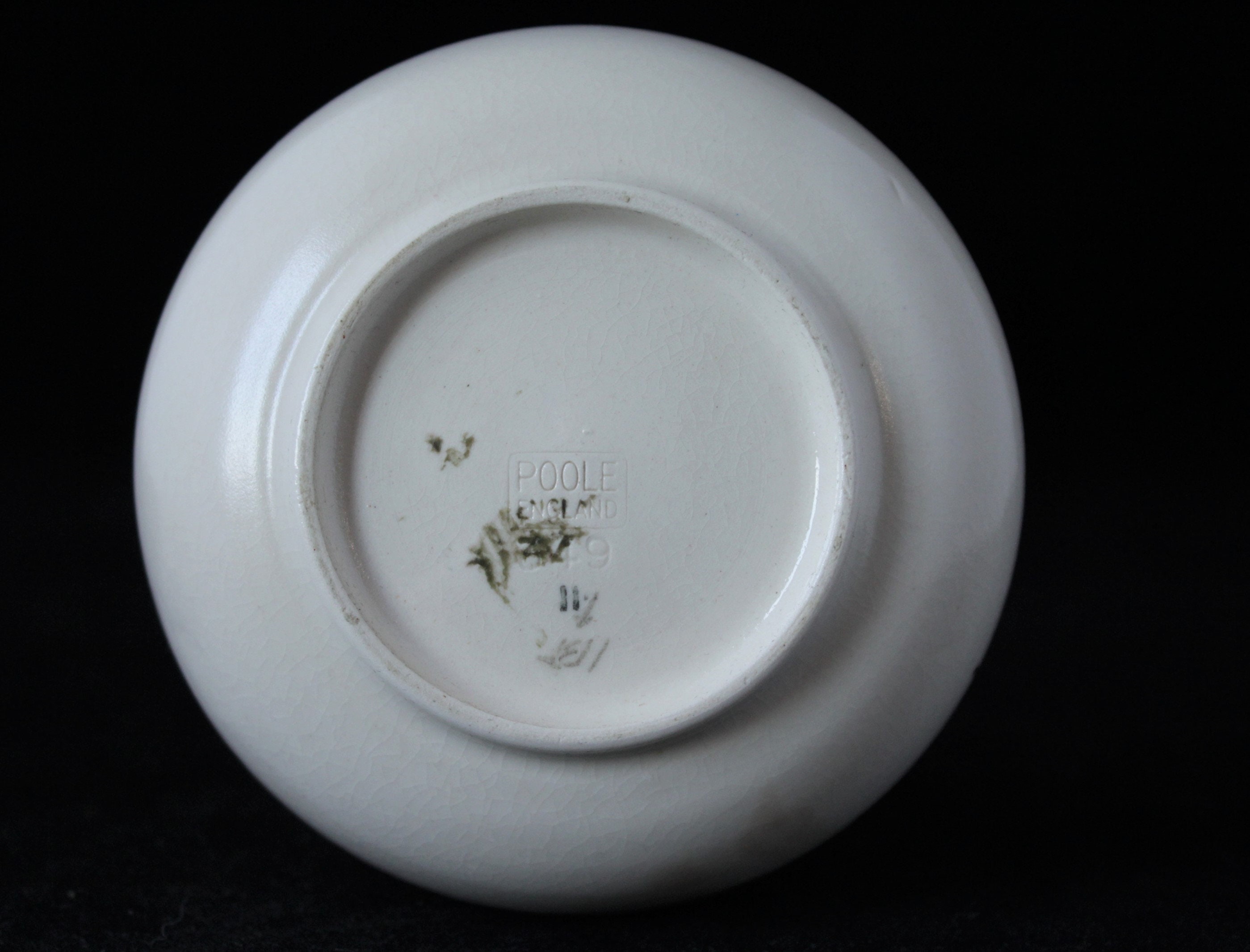 Traditional Signed Poole Pottery Jar Factory Mark No.19 Etsy