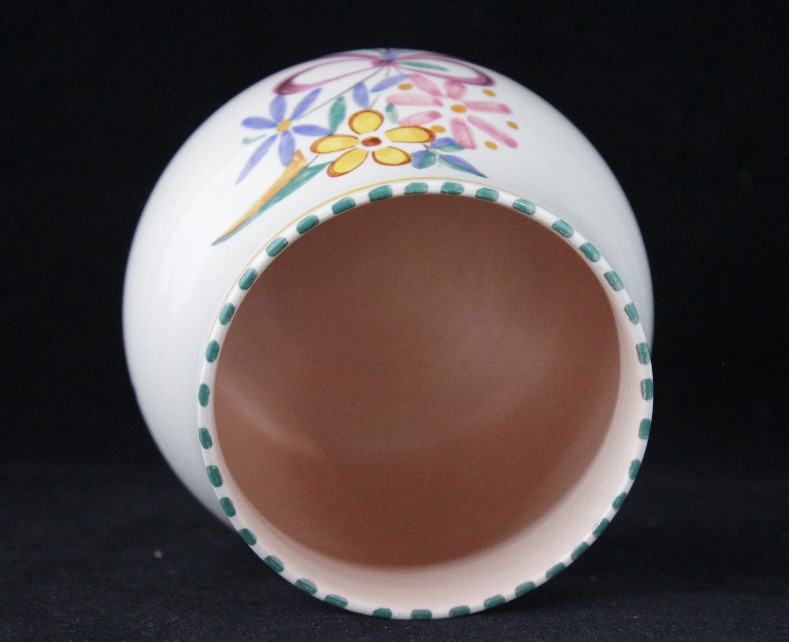 Traditional Signed Poole Pottery Jar Factory Mark No.19 Etsy