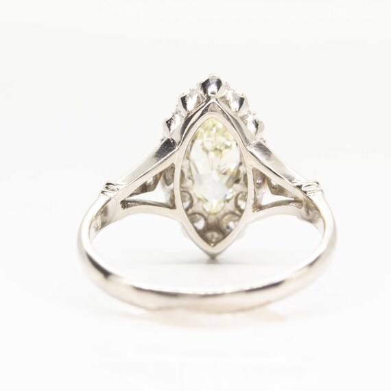 Antique Edwardian Old Mine Cut Diamond Ring - image 3