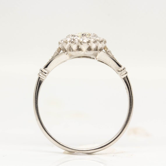 Antique Edwardian Old Mine Cut Diamond Ring - image 5