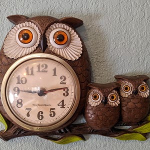 BURWOOD 社　置き時計 80年代アメリカ雑貨 Vintage Burwood Wall Clock - Etsy