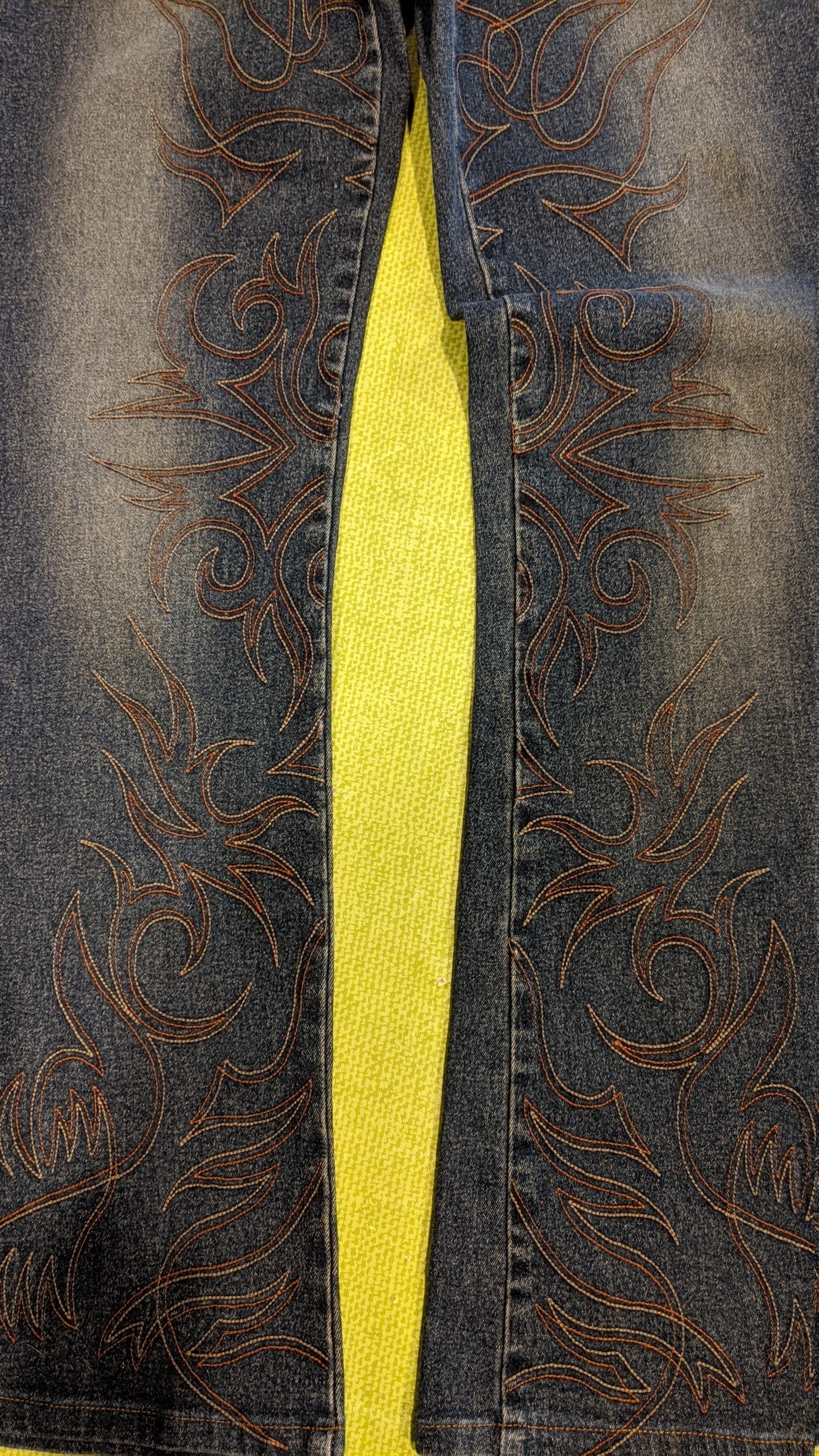 denim flared low waist jeans size 