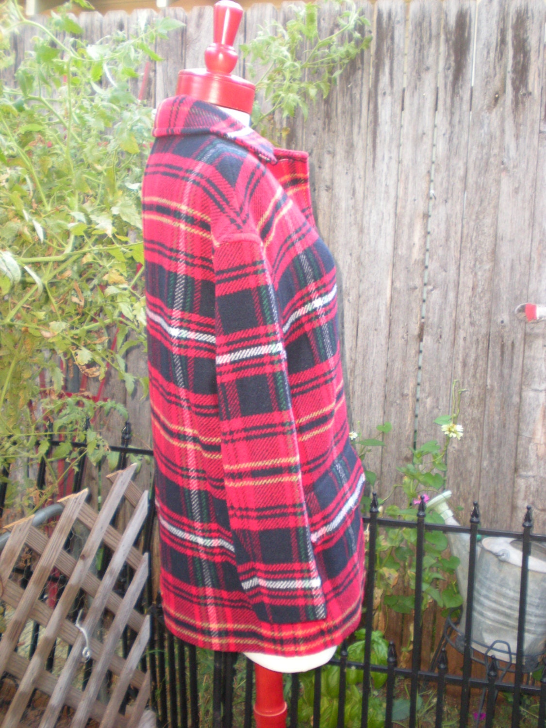 Vintage Scottish Plaid Jacket Vintage Liz & Co. size small Tartan plaid ...