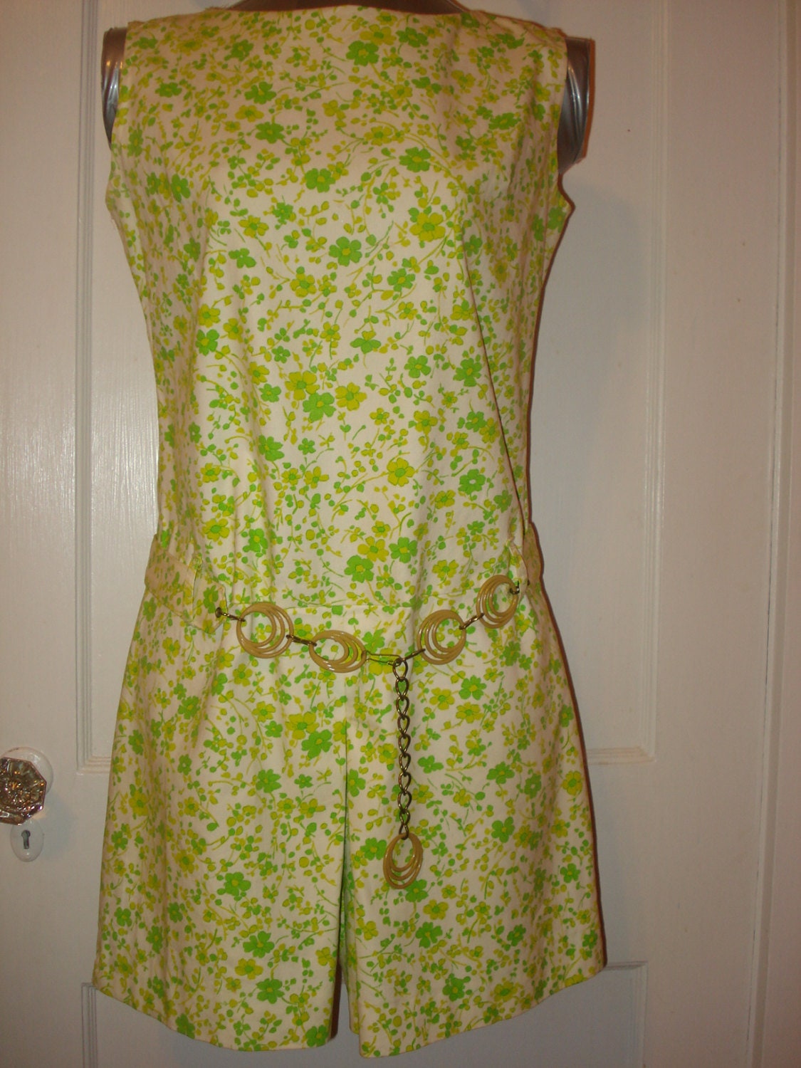 Original 1967 Mod Romper, Culottes, Skort, Short Jumpsuit & Belt Size ...