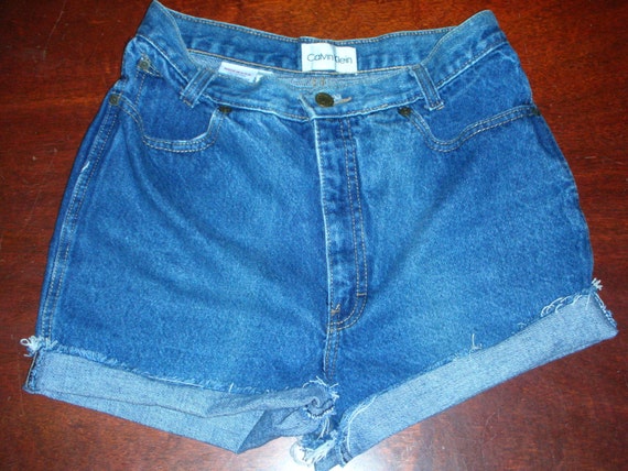 calvin klein high waisted shorts