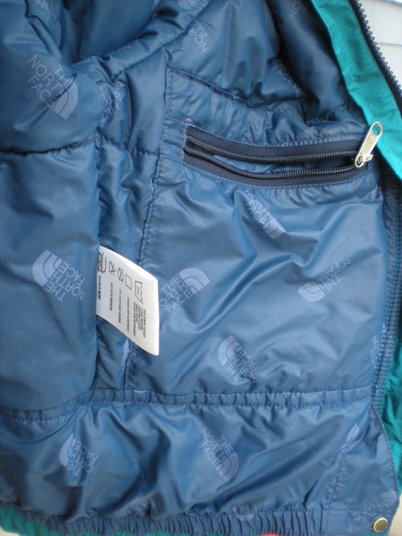 The North Face Extreme Gore Tex Ski Jacket Size 8 Made in USA Blue