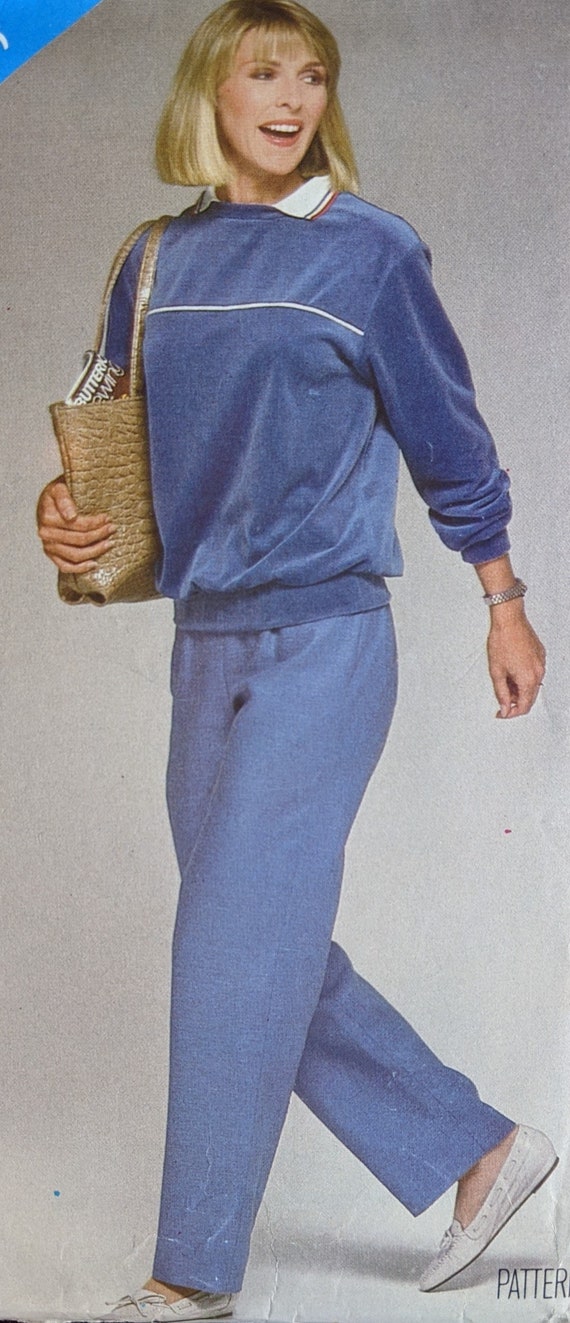 1990's Loose Fitting Top and Pants, Track, Jogging, Womens