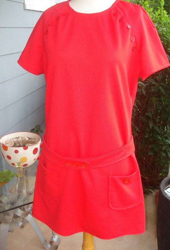 polyester shift dress