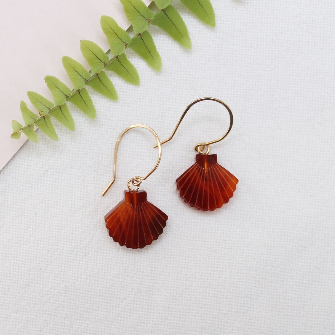 Seashell Drop Earrings