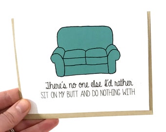 Quarantine Card - Sweet Anniversary Card - Funny Love card - Humor Love Card - Card for Husband - Boyfriend Card