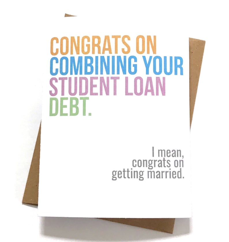 Funny Wedding Card Cheeky Engagement Millennial Jokes Cute Etsy