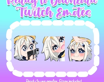 Paimon Ready zum Herunterladen von Twitch/Discord Emotes