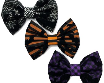 Velvet bat bows