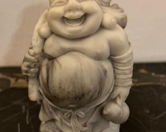 Asian Cast Resin Chinese Buddha Statue