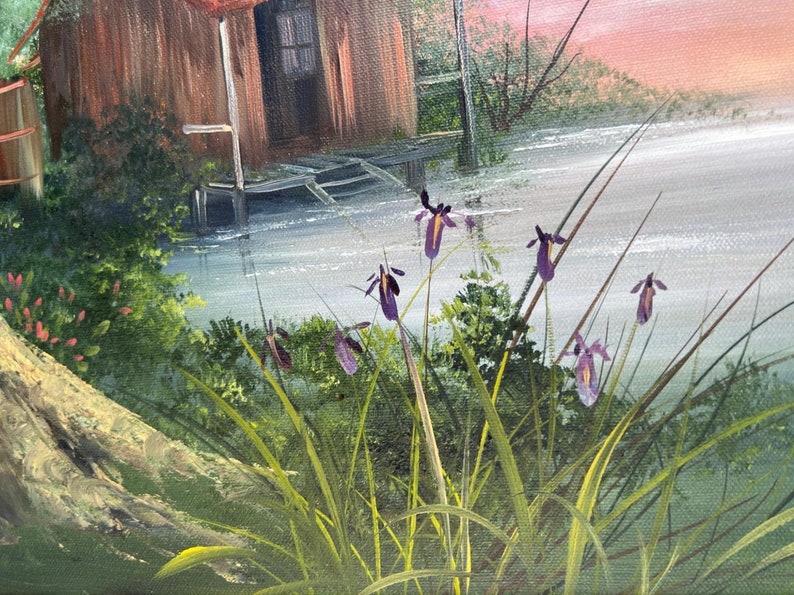 Swamp Bayou New Orleans LA Oil Painting Landscape Miriam Ragan | Etsy