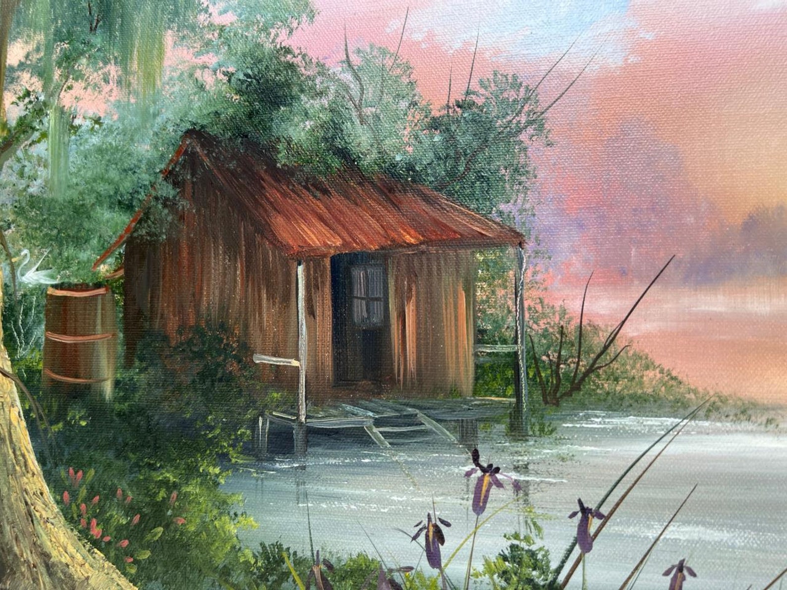 Swamp Bayou New Orleans LA Oil Painting Landscape Miriam Ragan | Etsy