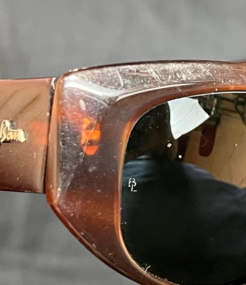 Vintage Ray-Ban B and L Wayfarer Dekko Acetate Tortoise Sunglasses Bausch & Lomb image 8