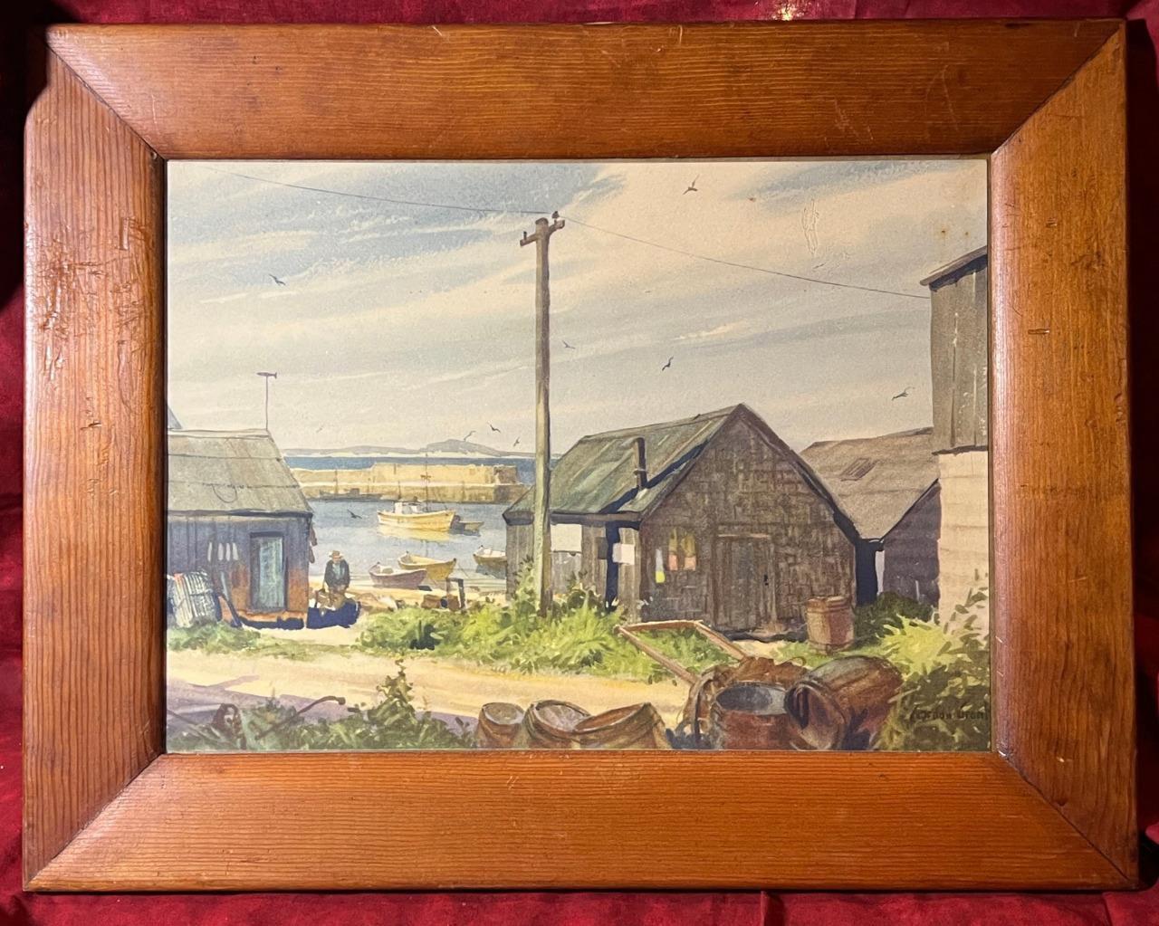 GORDON GRANT 絵画 インテリア アンティーク Gordon Grant Art - Etsy
