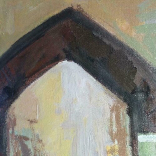 Impressionist Art Oil Painting shops Landscape Middle Eastern David G Amstrong Signed