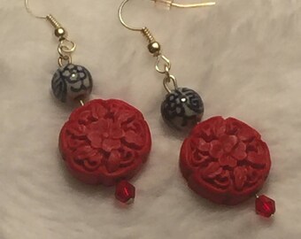 flower earrings