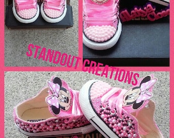 Inspired Minnie Mouse Converse