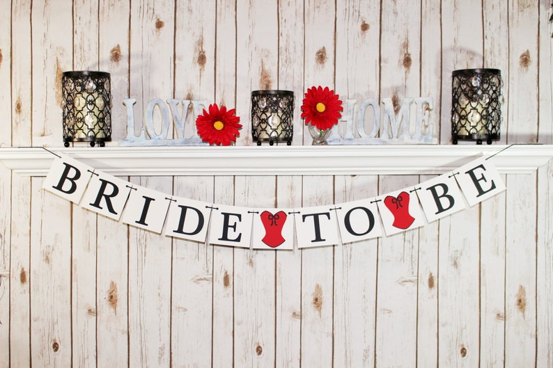 BRIDAL SHOWER DECORATION Bridal Shower Banners and Sign Etsy