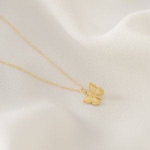 Dainty Gold Butterfly Pendant Necklace | Butterfly Necklace | Bridesmaid Gift | Birthday Gift | Minimalist Necklace | Birthday Gift