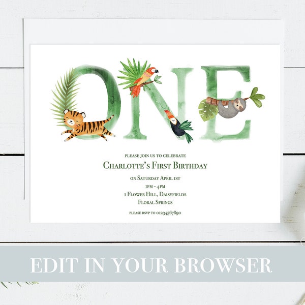 Jungle Theme Party - Etsy
