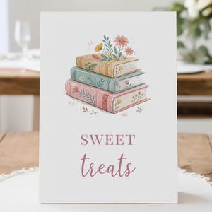 1st Chapter Birthday editable sign | Chapter One Birthday Sign | One for the Books Birthday