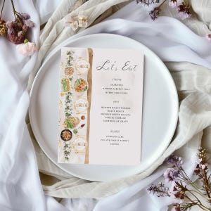 Menu de Noël | Menu Pâturage | Menu du dîner