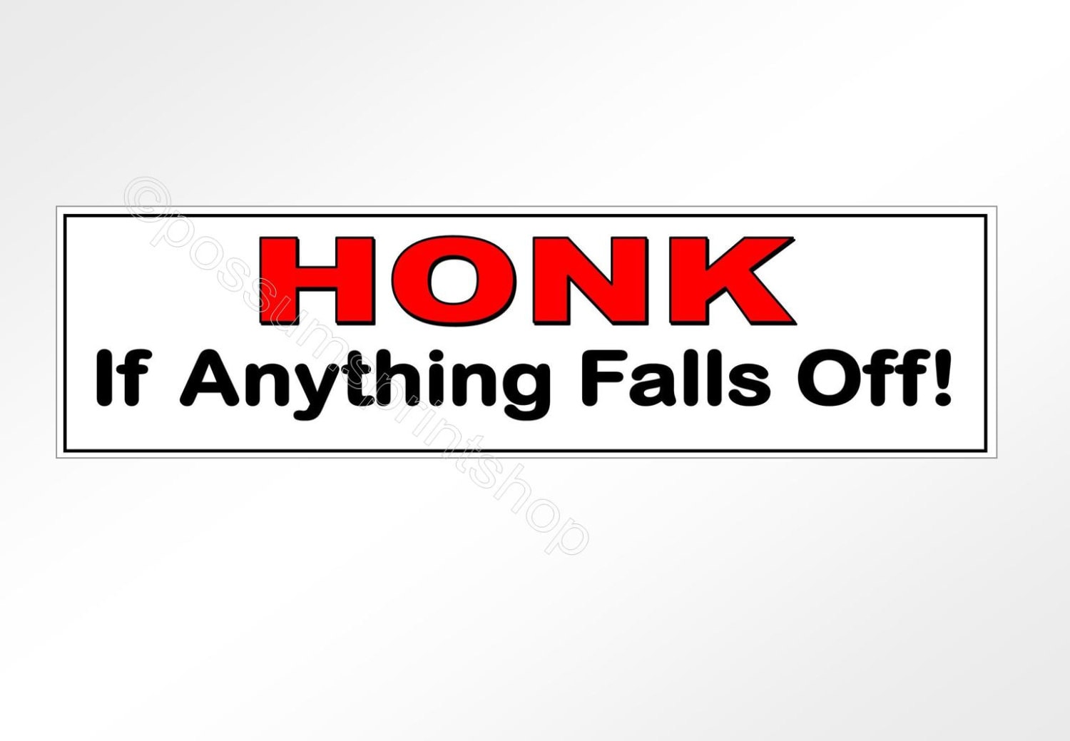 Honk f a Kd Falls Out Vnyl Decal, Decal for Truck, Decal for Jeep
