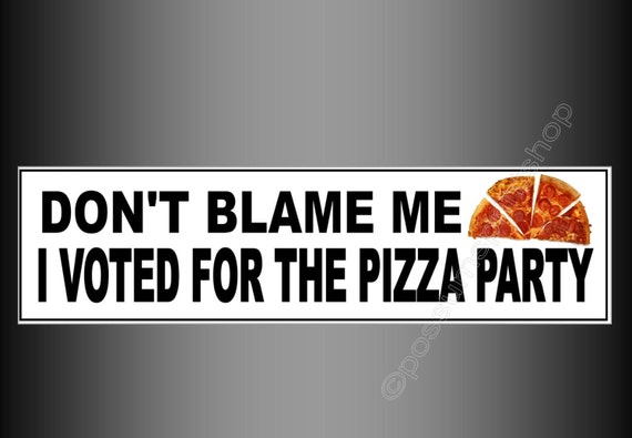 Funny Political Bumper Sticker. Don't Blame Me I Voted - Etsy Funny Political Bumper Sticker. Don't Blame Me I Voted - Etsy