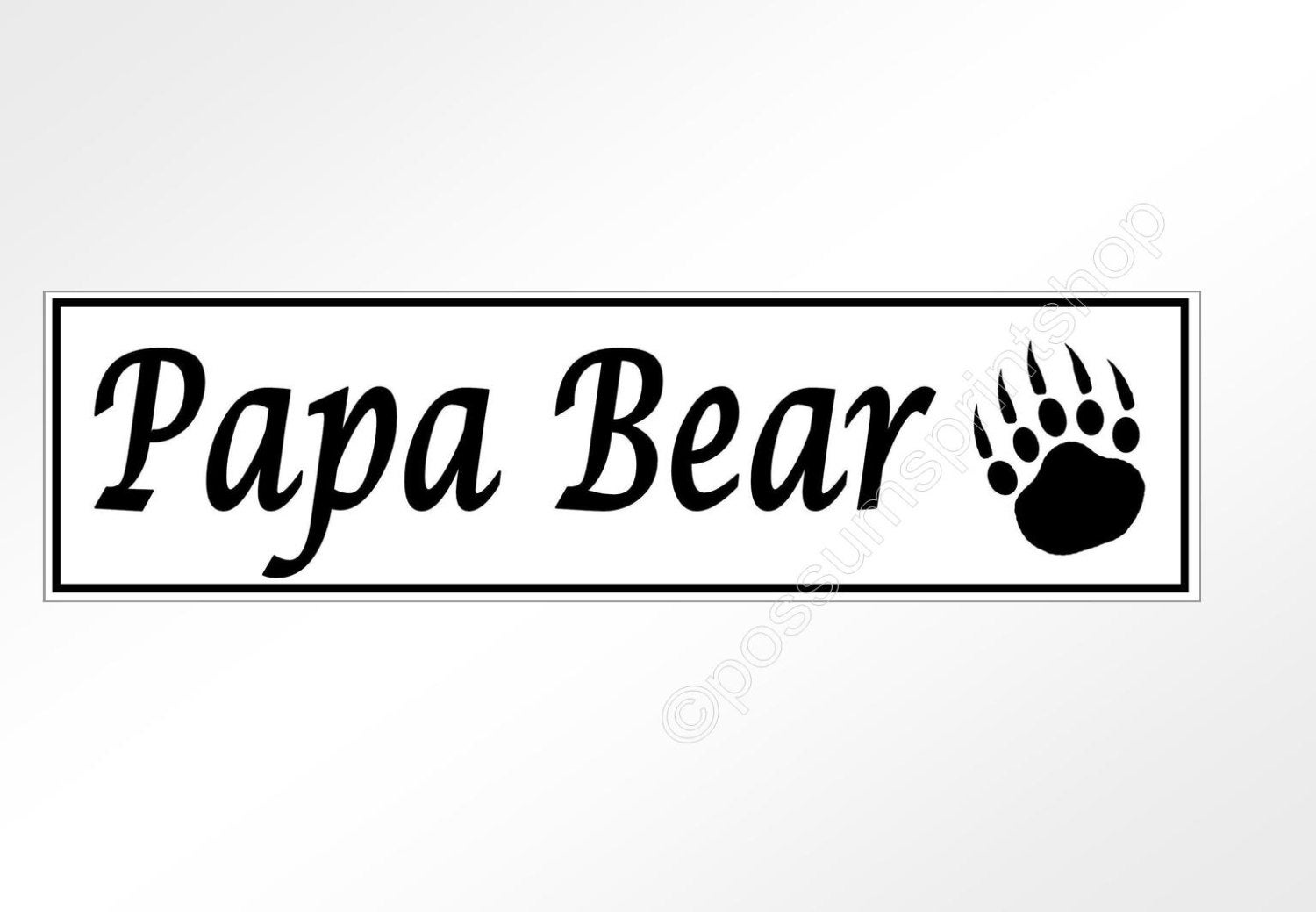 Bear Decal, Bear Sticker, Polar Bear Stickers, Mama Bear, Bear Wall Decals,  Laptop, Car, Window