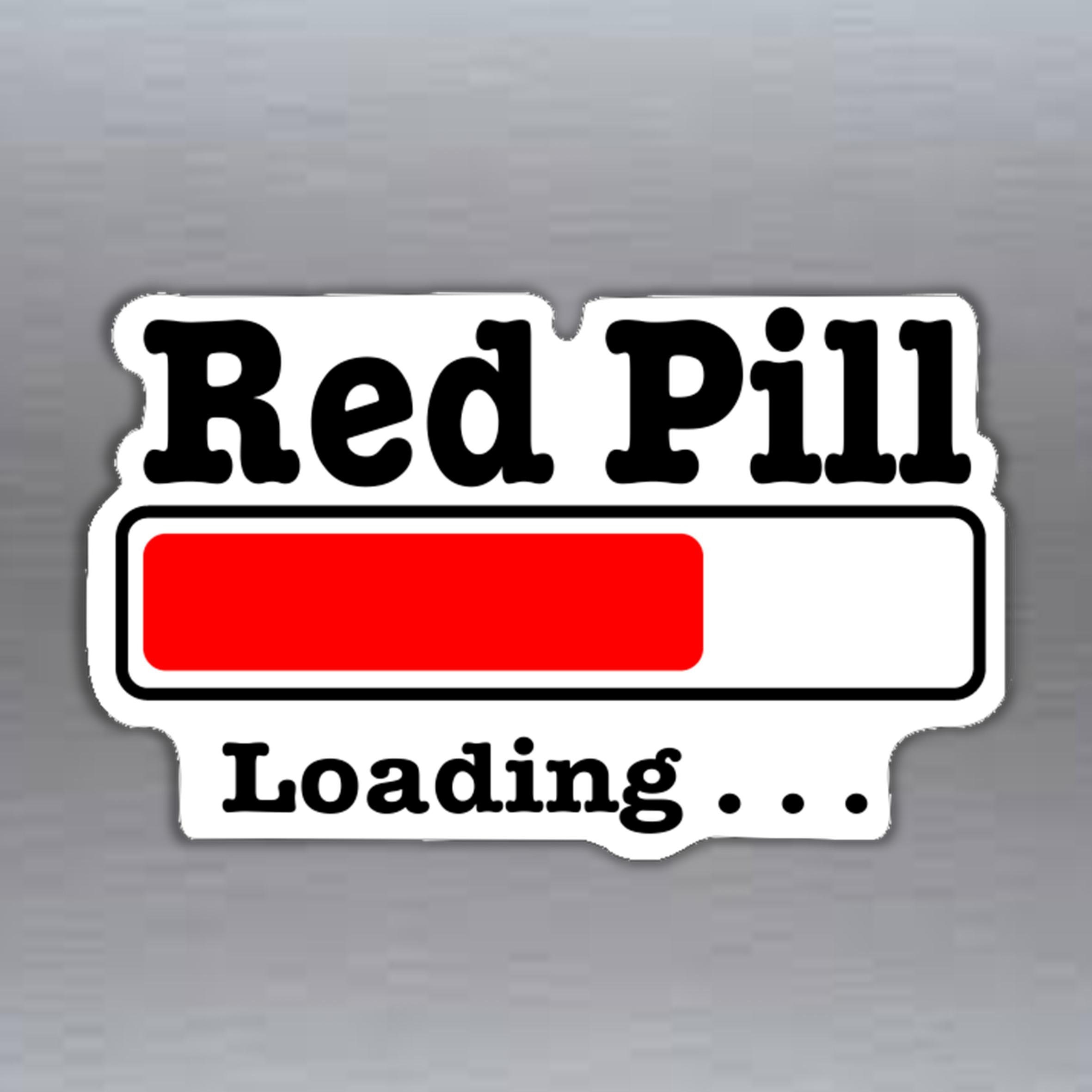 Red Pill Sticker - Etsy Australia