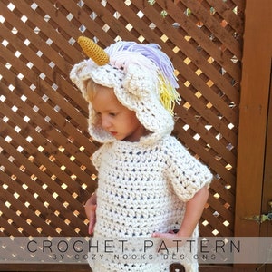 Unicorn Sweater, Unicorn Pullover, Sweater Crochet Pattern, Crochet Pattern Girl, Toddler Sweater Pattern, Child, Children, Fall Sweater