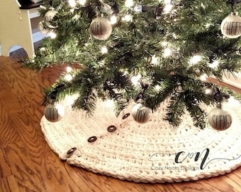farmhouse christmas decor rustic christmas decor christmas tree skirt farmhouse decor knitted chunky blanket chunky blanket knit - Farmhouse Christmas Tree Decorations farmhouse christmas decor rustic christmas decor christmas tree skirt farmhouse decor knitted chunky blanket chunky blanket knit - Farmhouse Christmas Tree Decorations
