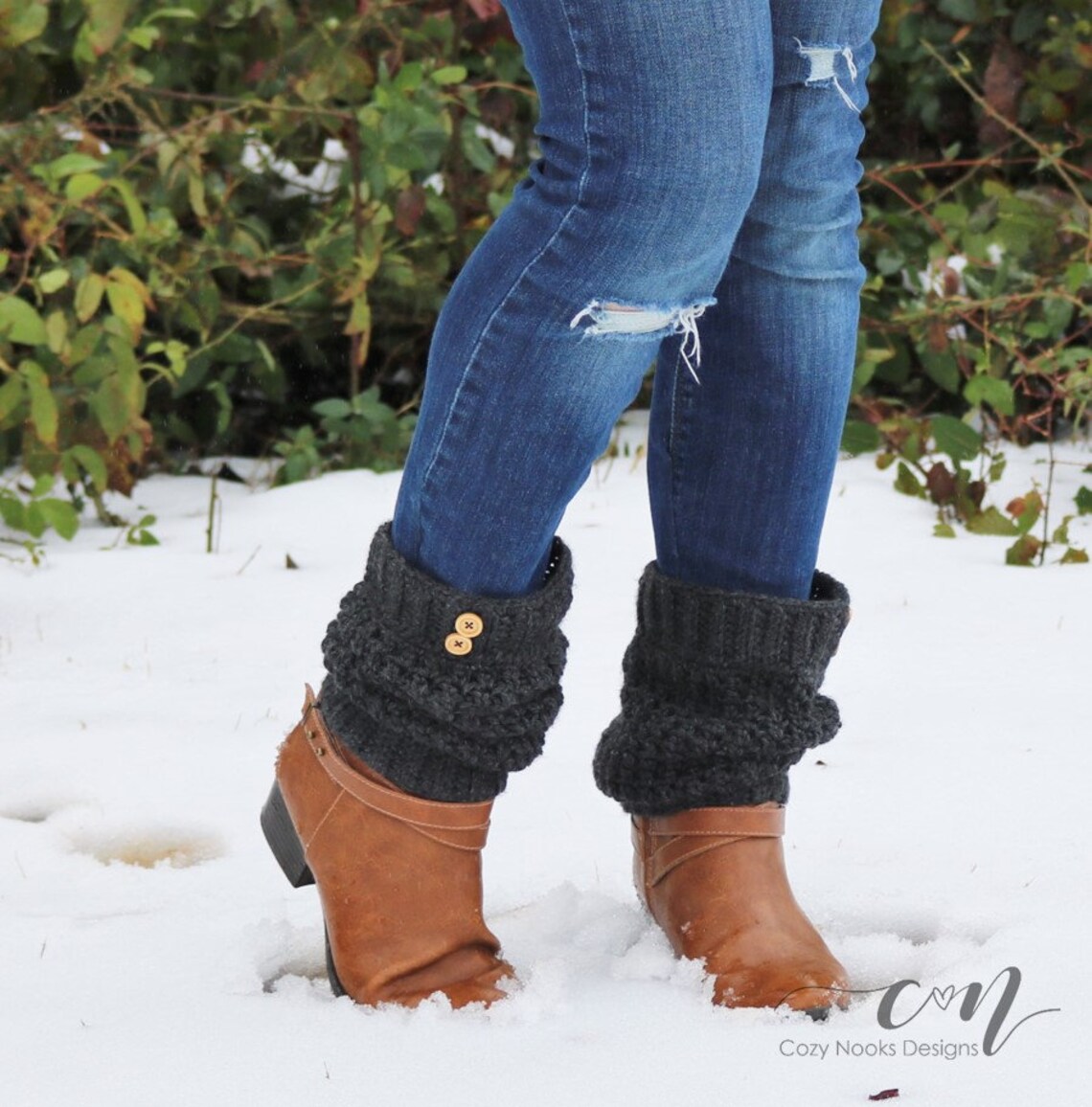 Slouchy Ankle Boot Cuff Pattern Boot Cuff Pattern Crochet Etsy Australia