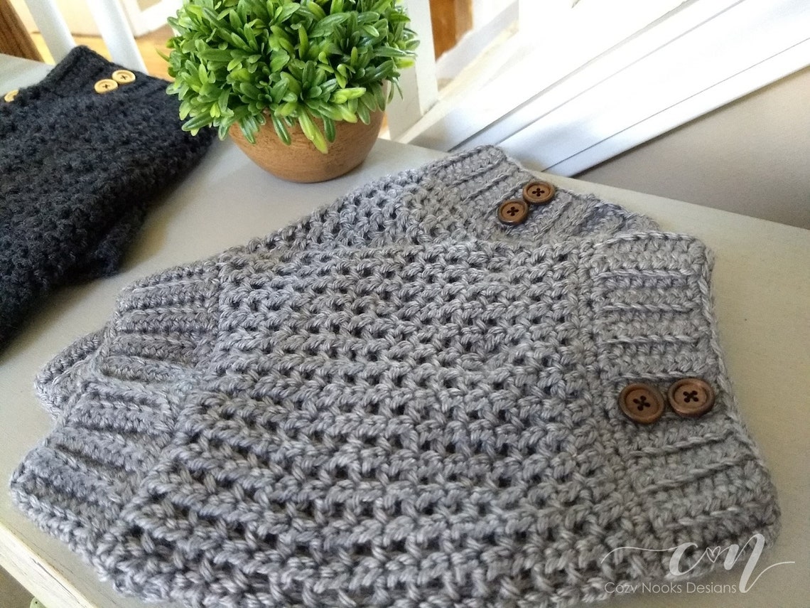 Slouchy Ankle Boot Cuff Pattern Boot Cuff Pattern Crochet Etsy Australia