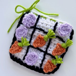 Easter Tic Tac Toe on the Go Crochet Pattern, Easter Crochet Pattern, Crochet Easter Pattern, Quick Tic Tac Toe on the Go, Easter Gift image 8