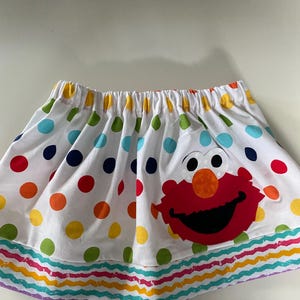 ELMO Skirt/ Sesame Street fun/Photo Prop/ Made to Order/Great gifts/FREE SHIPPING