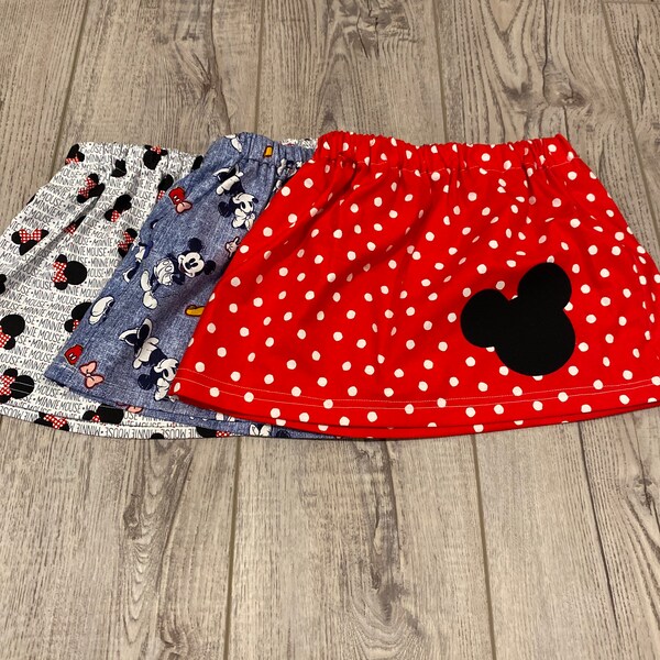 Minnie Mouse Skirt Etsy
