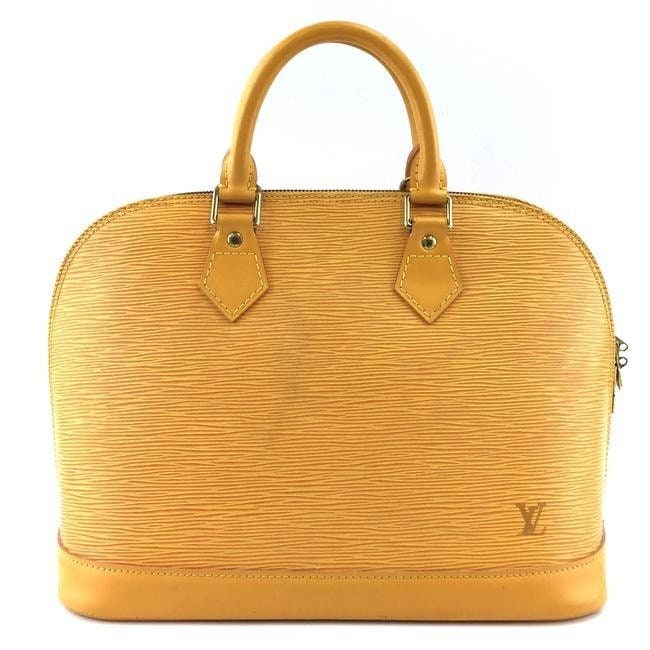 Louis Vuitton Alma PM Yellow Epi Leather -  Australia