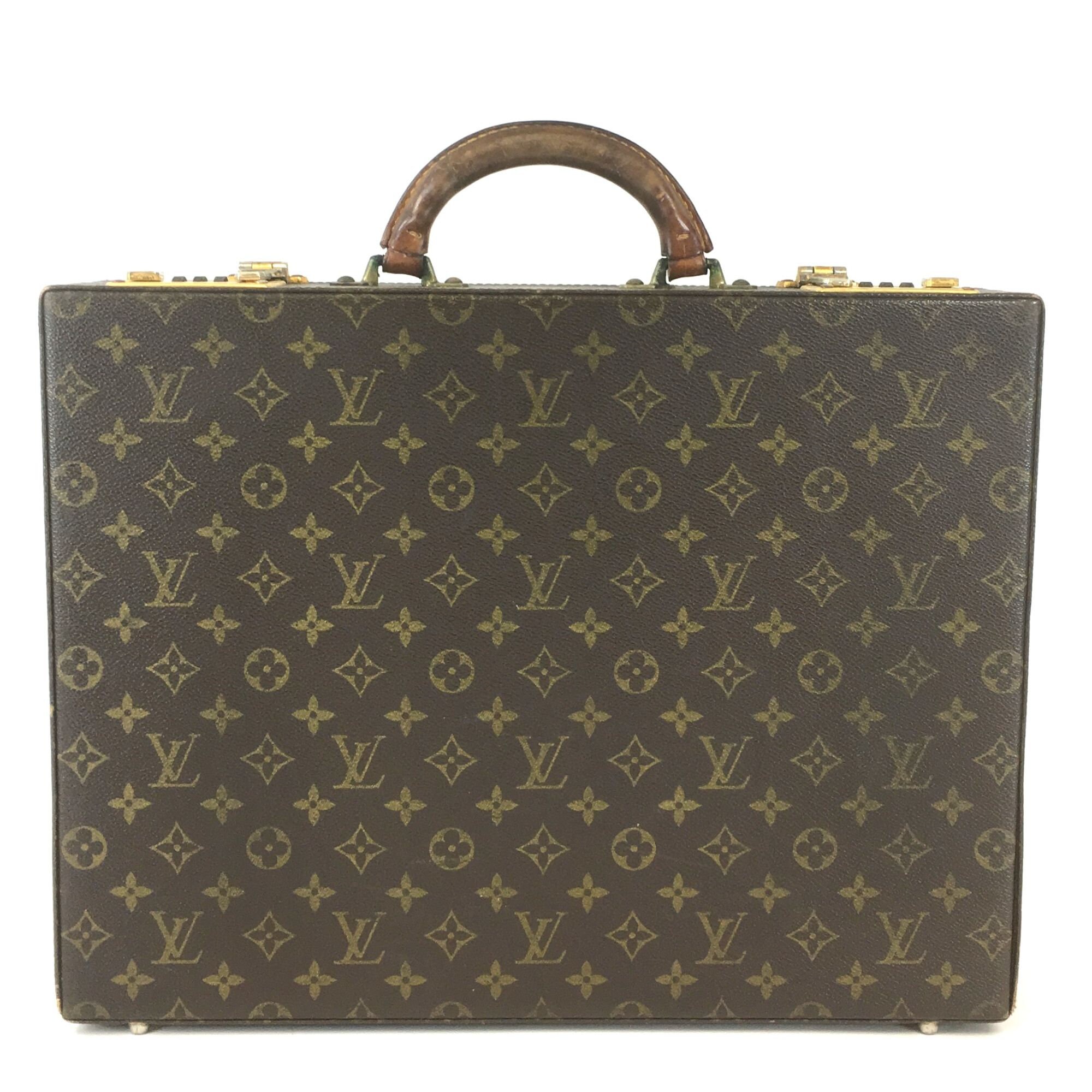 Louis Vuitton Rare President Classeur Briefcase Vintage 