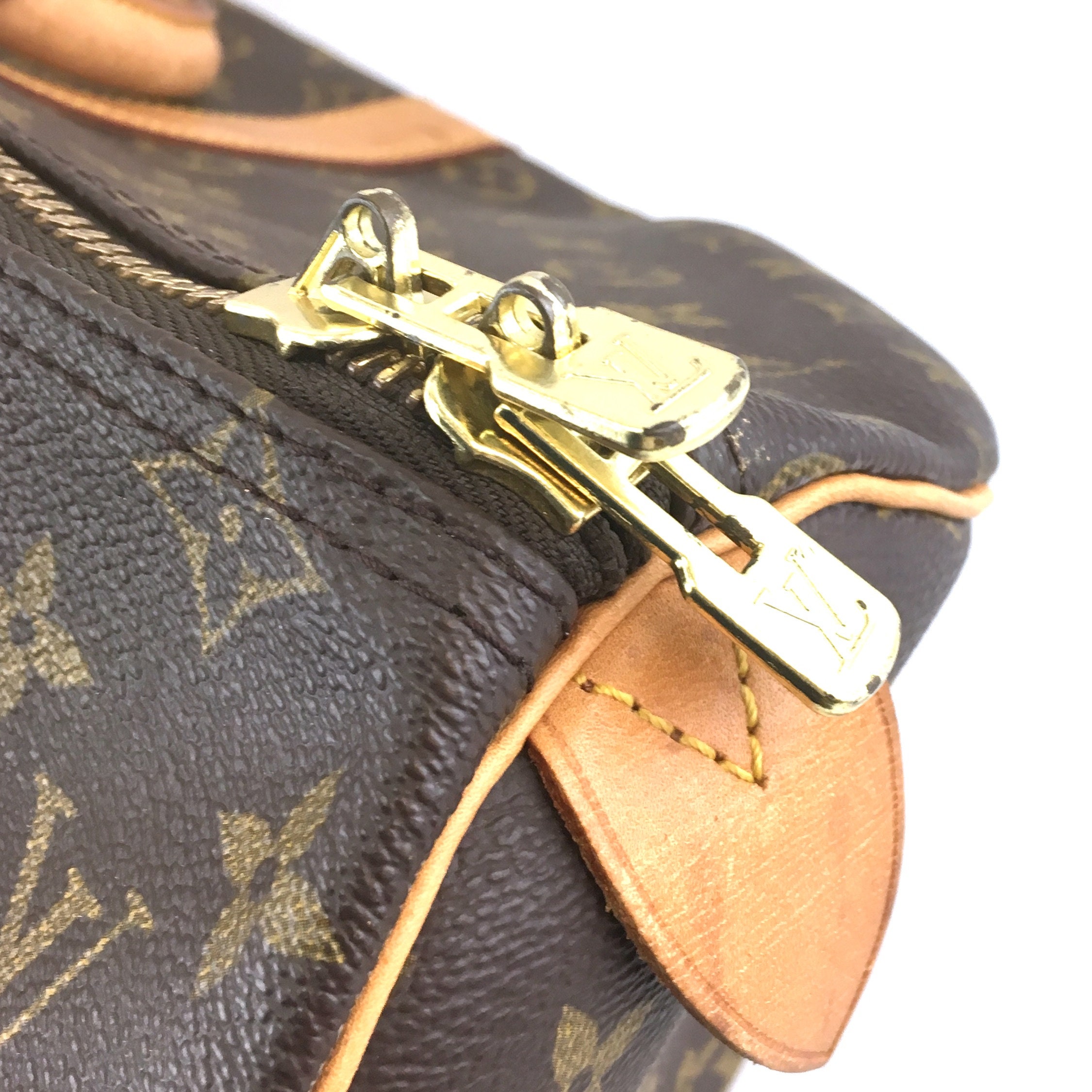 Louis Vuitton Keepall Duffle 45 Duffel Brown Monogram Canvas Etsy