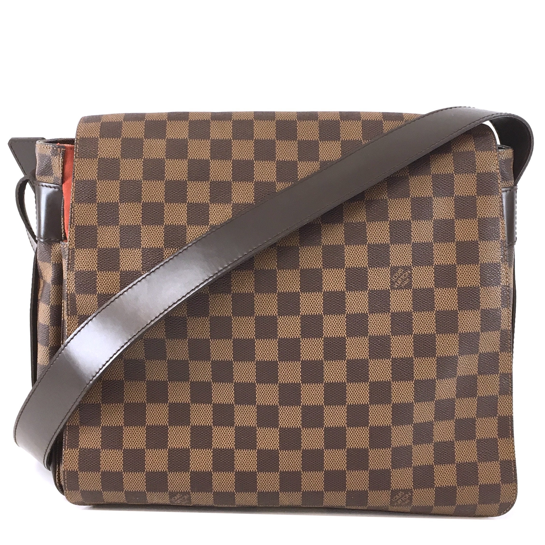 Louis Vuitton Messenger Bastille Zeldzame Grote Flap Schouder Bruin Damier Ebene Canvas Cross Body Bag Etsy Nederland