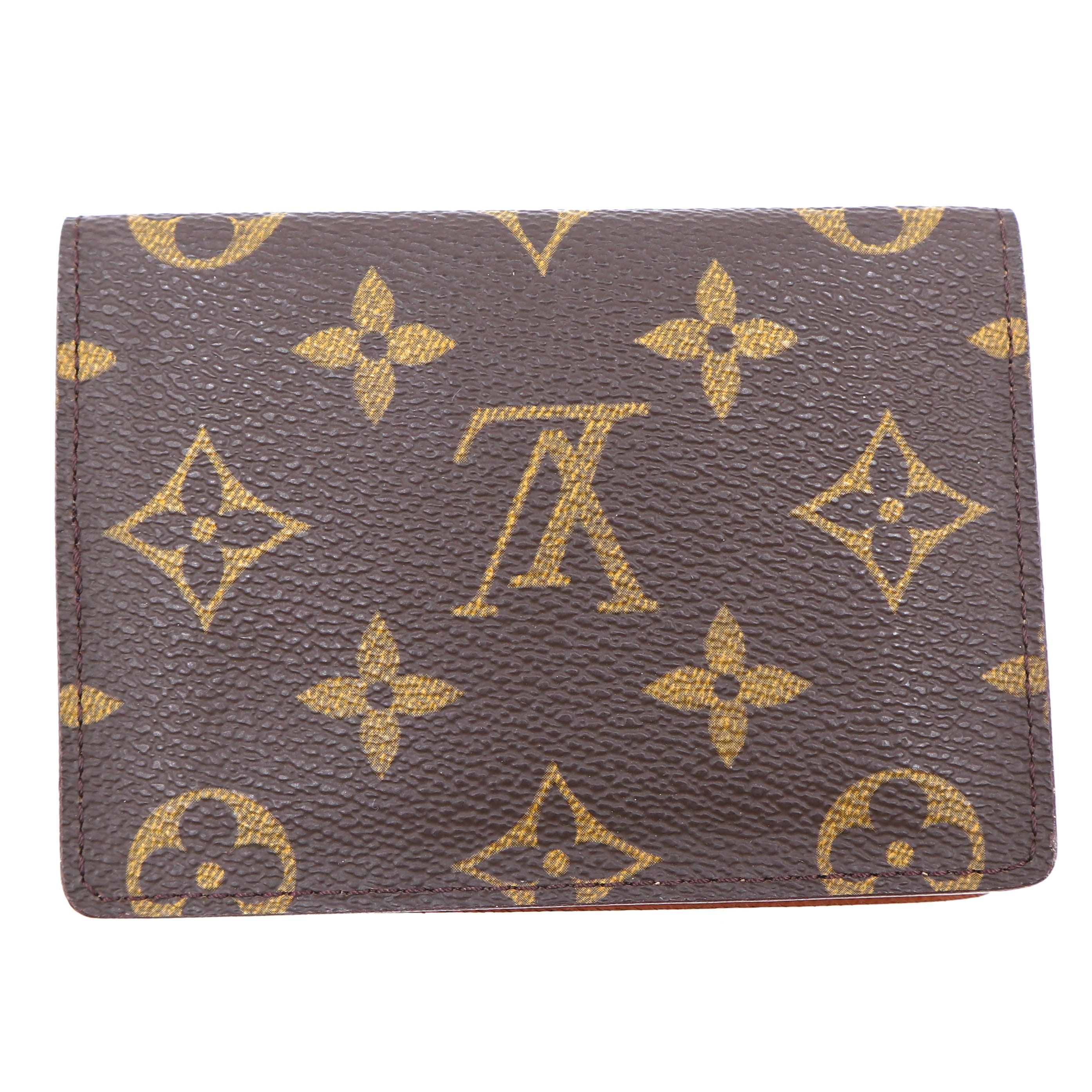 Louis Vuitton Monogram Bifold Pass Id Case Album Card Wallet Etsy