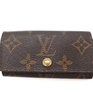 Louis Vuitton Monogram Trifold 4 Ring Key Holder Wallet -  Denmark